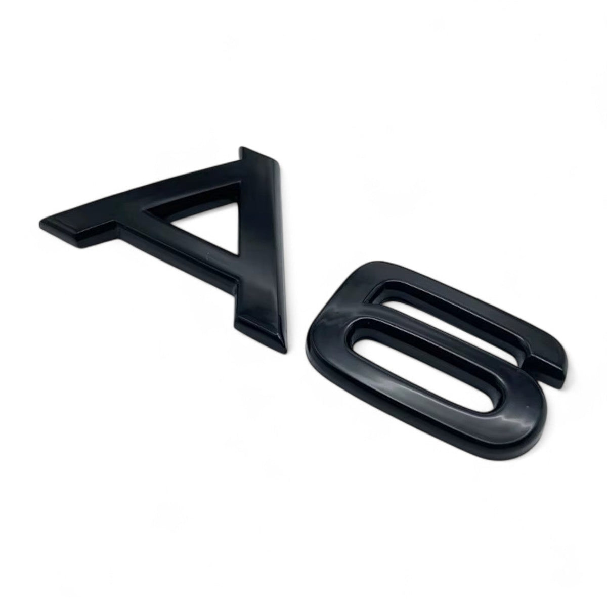 Logo de coffre A6 noir pour Audi (Black Edition), vue 2