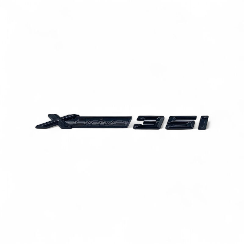 Logo de coffre noir badge pour BMW X3 xDrive, xDrive 35i