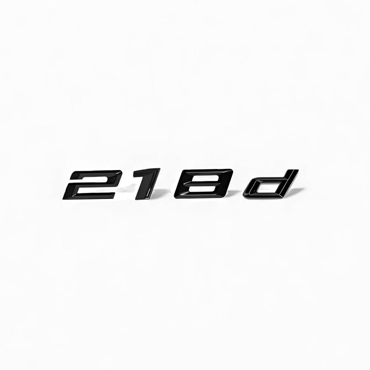 Logo de coffre noir badge de motorisation pour BMW Série 2 F22, 218d