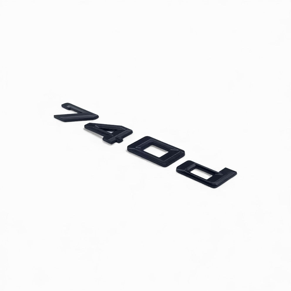 Logo de coffre noir badges pour BMW Série 7 (E38, E65, F01), 740d