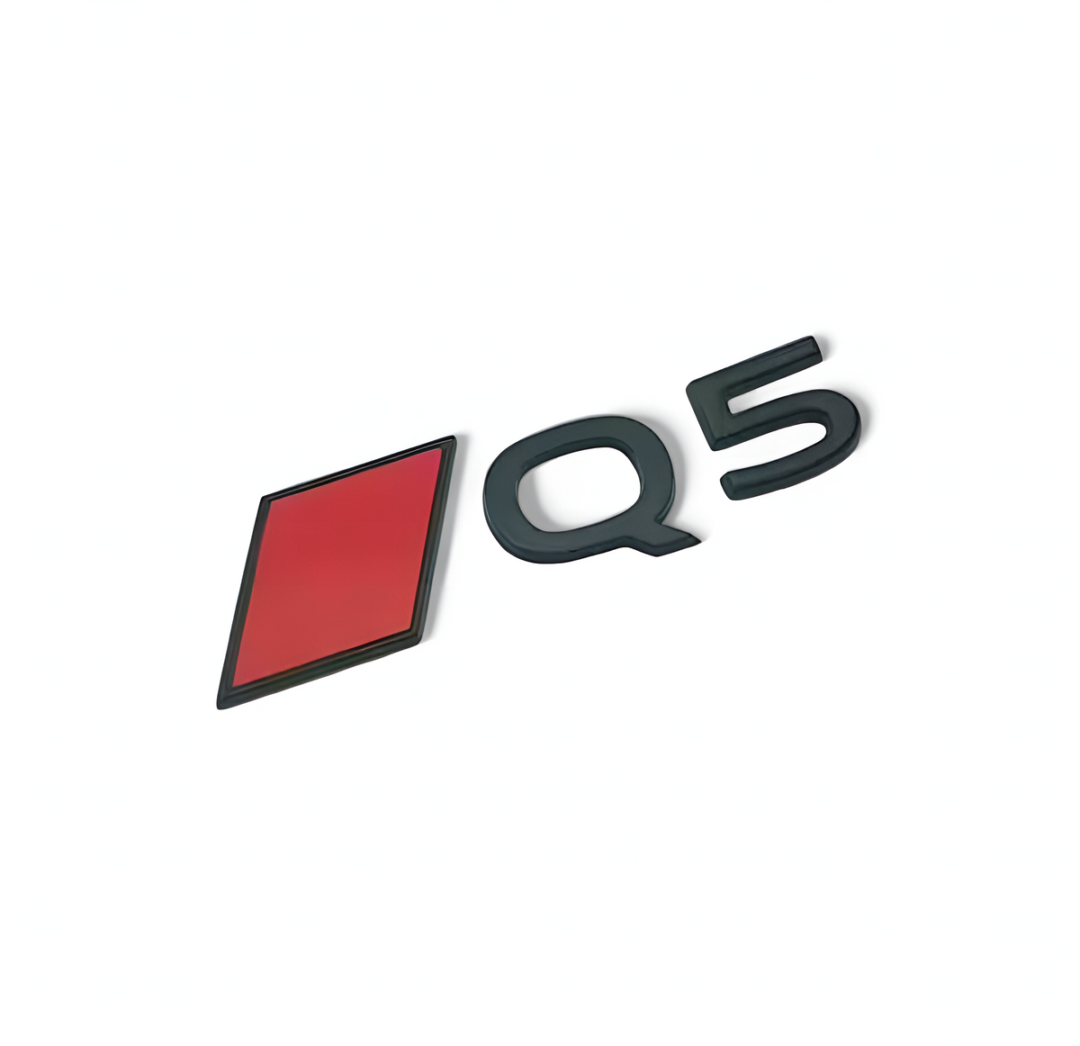 Logo de coffre Q5 noir pour Audi (Black Edition), vue 4