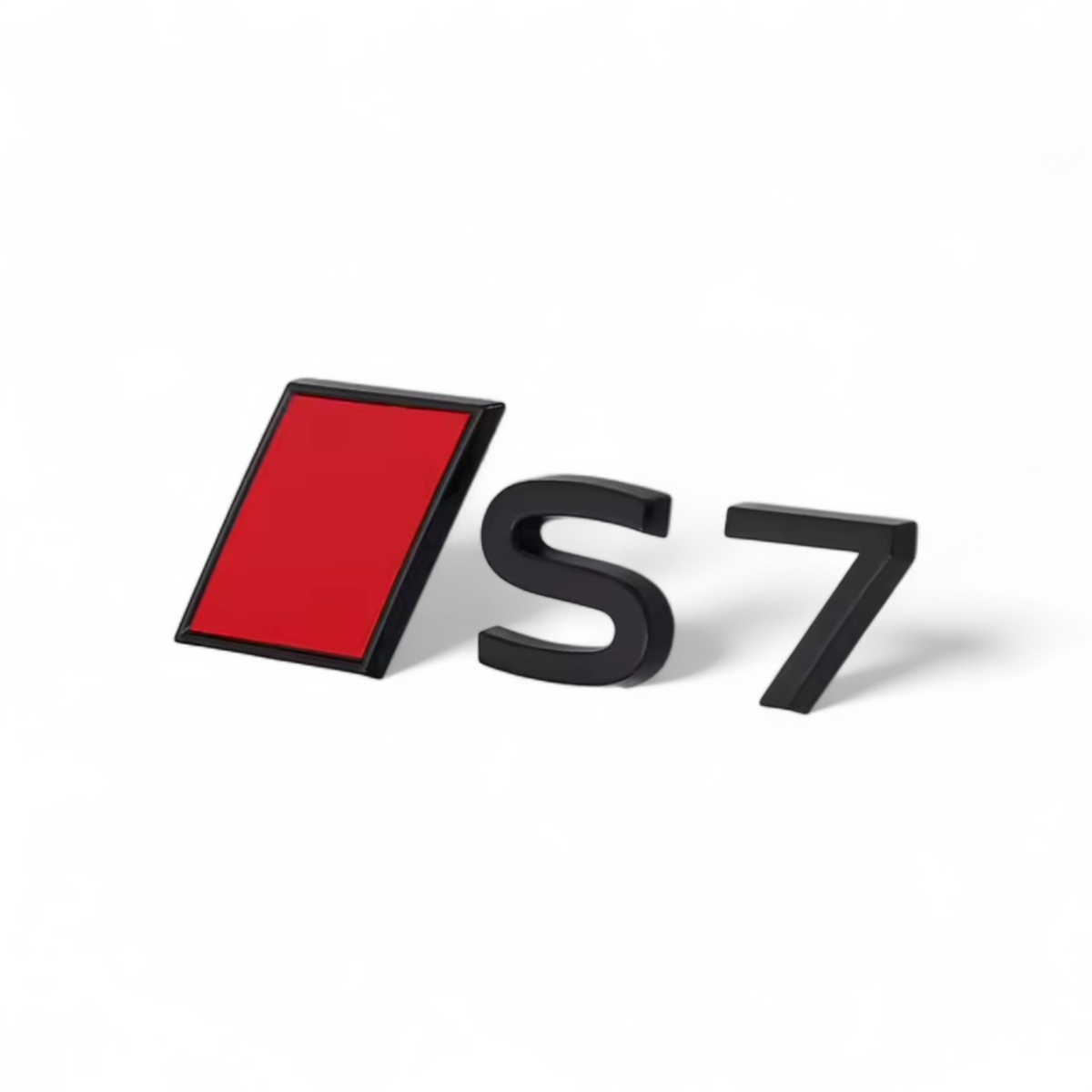 Logo de coffre S7 noir pour Audi (Black Edition), nouveau modèle