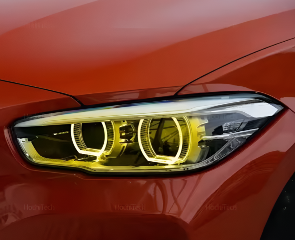 Modules LED DRL jaunes Angel Eyes pour BMW Série 1 F20 F21 (2011 à 2019)