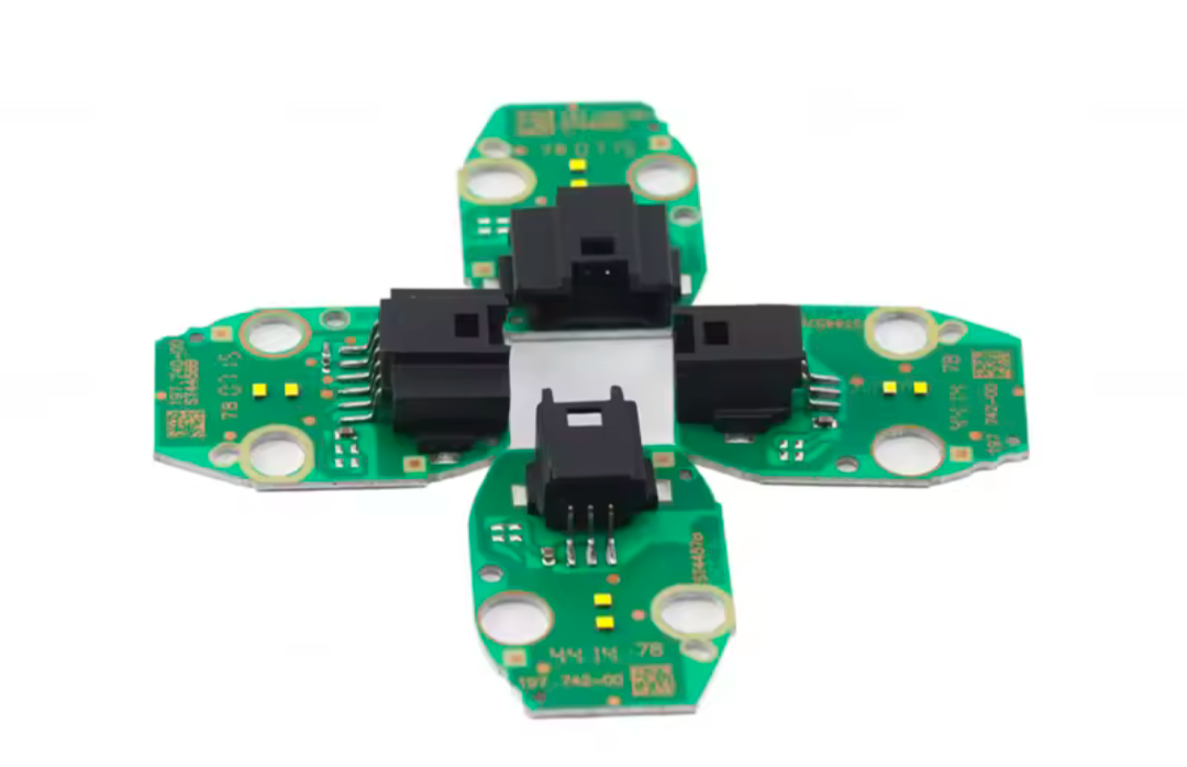 Modules LED DRL jaunes Angel Eyes pour BMW Série 1 F20 F21 (2011 à 2019), vue 3