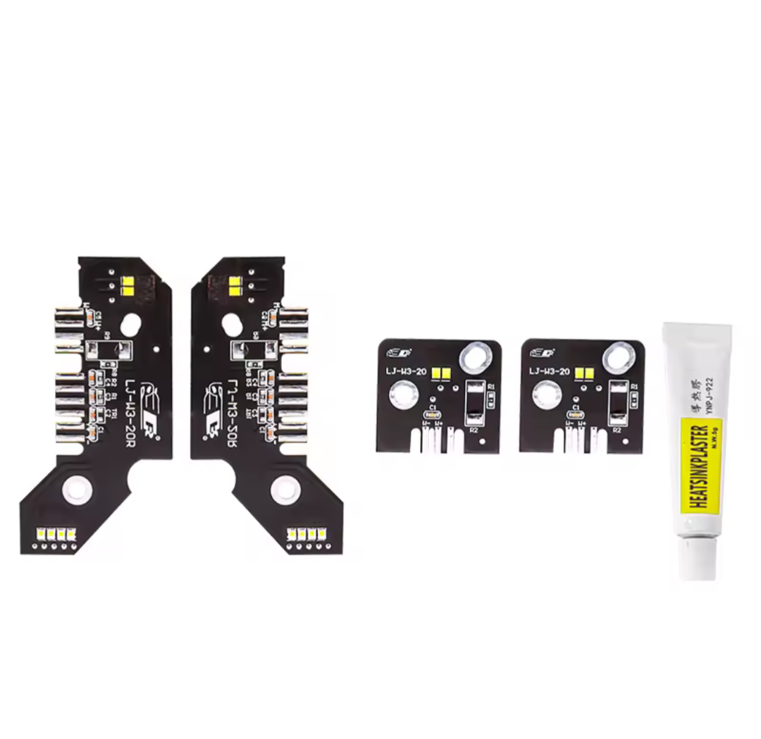 Modules LED DRL jaunes look CSL Angel Eyes pour BMW Série 4 G22, M4 G82 (2020 à 2024), vue 7