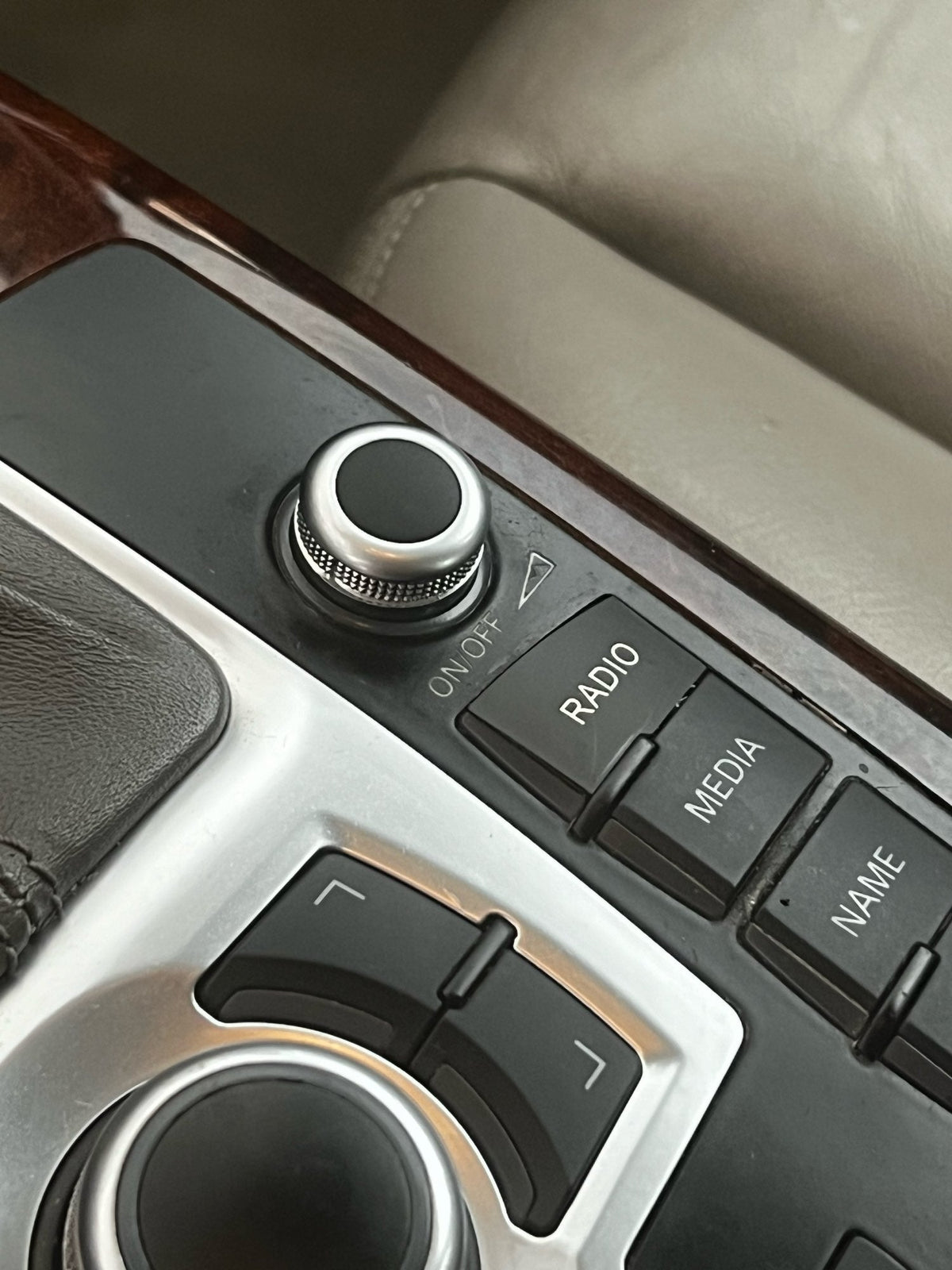 Molette de volume MMI pour Audi A7, S7, RS7 C7 (2010 à 2018), vue 2