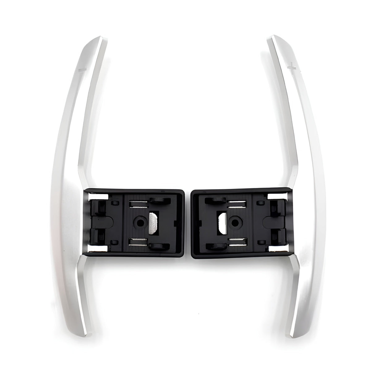 Palettes au volant BMW Motorsport en aluminium pour F20 F22 F30 F32 F10 F25 F15 (2012 à 2021), argent, palettes complètes