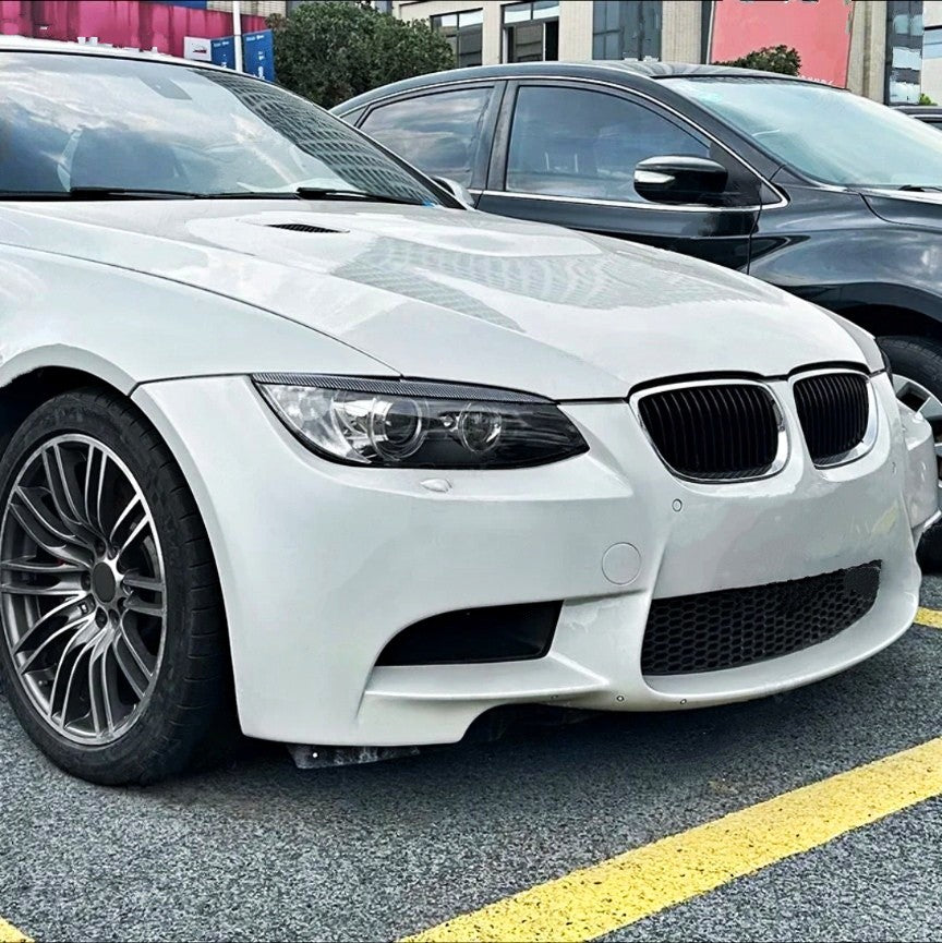 Paupières de phares avant Performance pour BMW Série 3 Coupé E92 E93 (2006 à 2013), finition carbone look