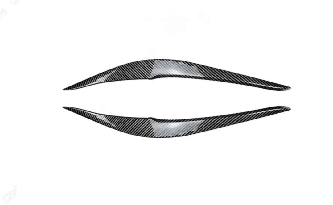 Paupières de phares avant Performance pour BMW Série 3 F30 (2011 à 2019), finition carbone look