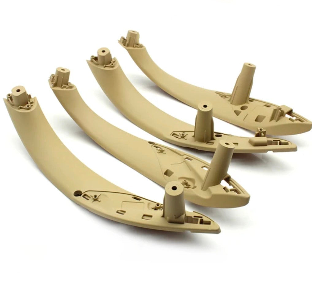 Poignées de portes intérieures pour BMW Série 3 F30 (2011 à 2019), poignées intérieures avant et arrière, coloris beige