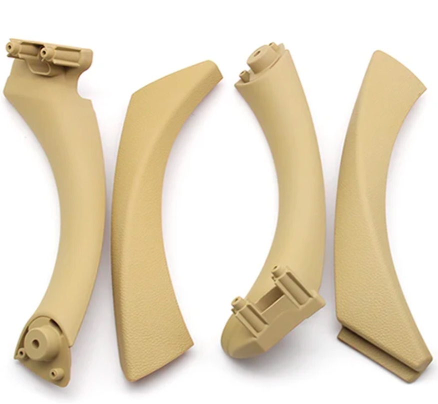 Poignées de portes intérieures pour BMW Série 3 M3 E90 (2005 à 2011), poignées conducteur et passager, coloris beige veneto