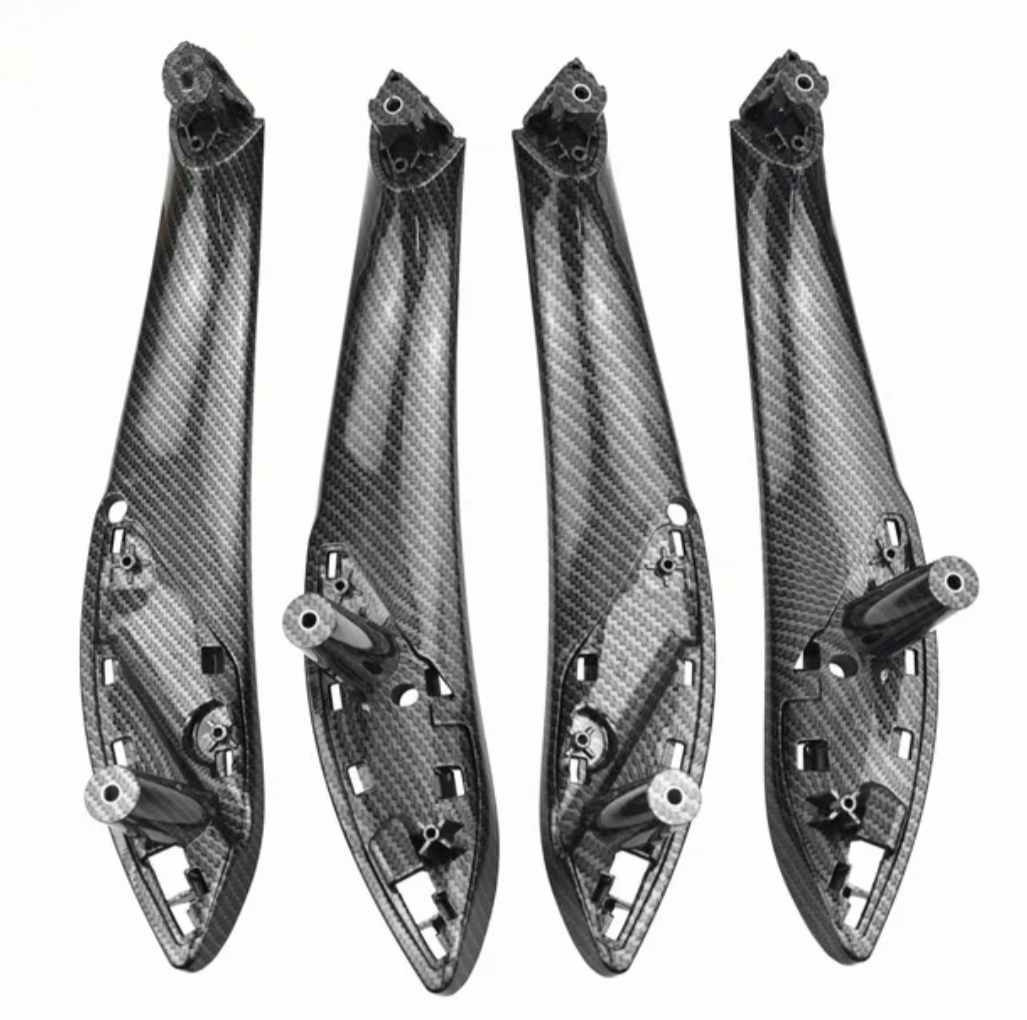 Poignées de portes intérieures carbone pour BMW Série 3 F30 et Série 4 F32 (2014 à 2020), vue 3