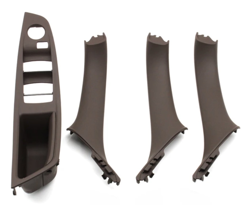 Poignées de portes intérieures et platine vitres électriques pour BMW Série 5 F10 F11 (2010 à 2017), 4 poignées intérieures, vue 16