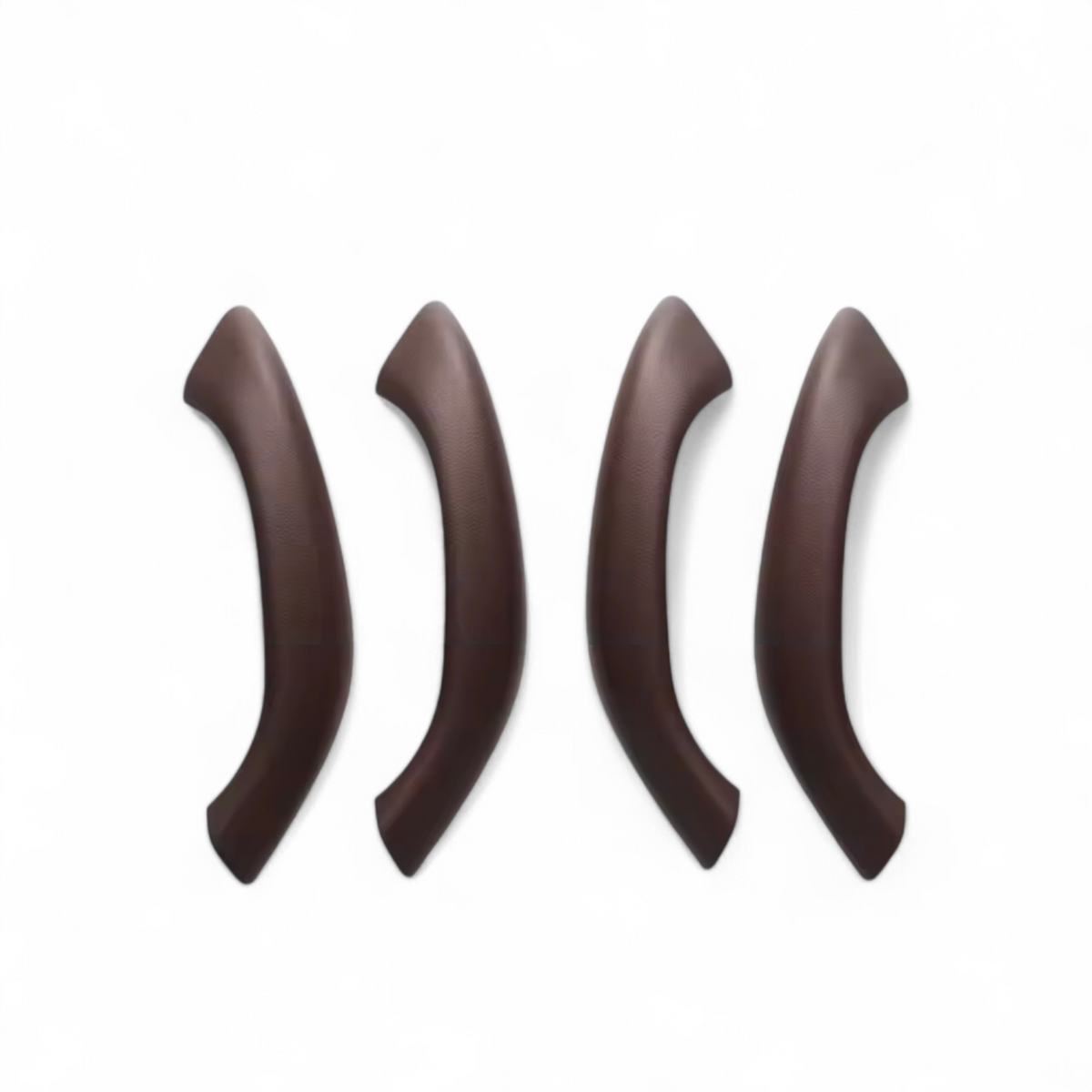 Poignées de portes intérieures de remplacement pour BMW X1 F48 (2015 à 2022), set complet - 4 poignées, coloris marron moka