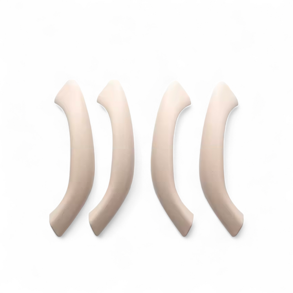 Poignées de portes intérieures de remplacement pour BMW X2 F49 (2017 à 2022), set complet - 4 poignées, coloris gris oyster