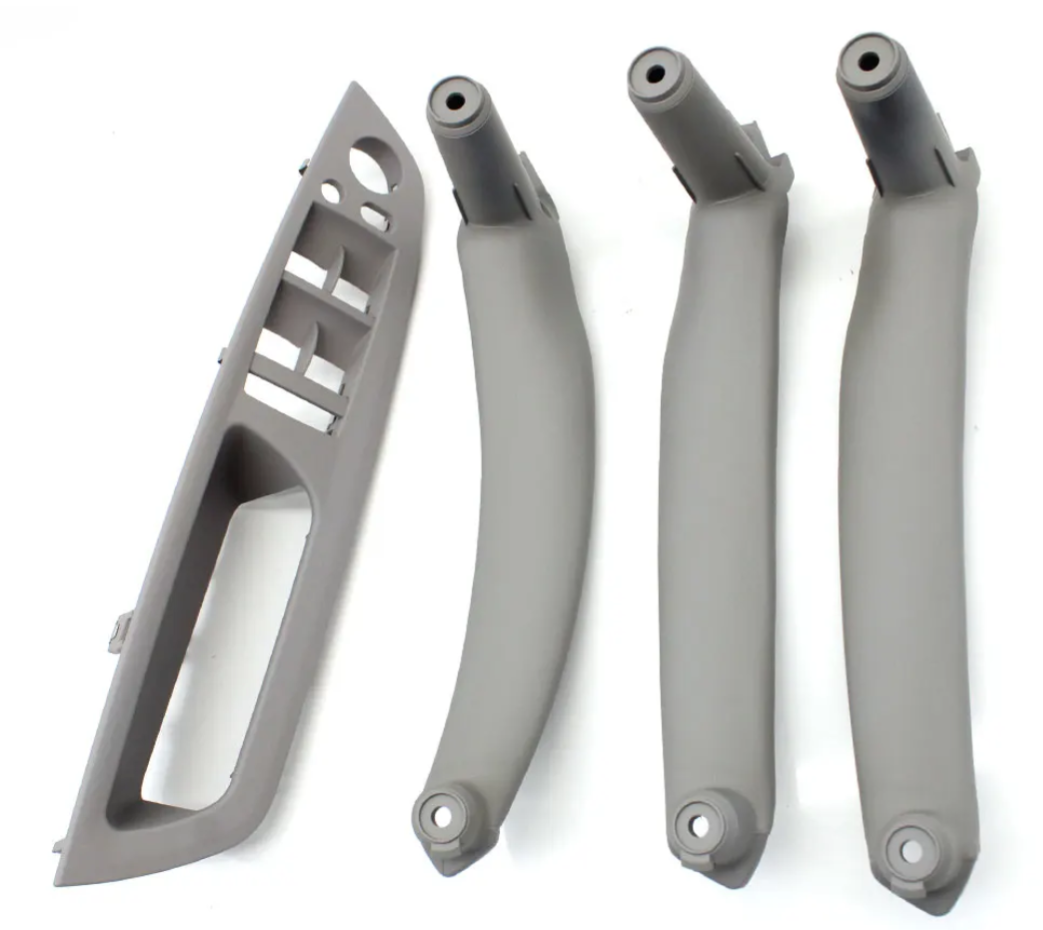 Poignées de portes intérieures de remplacement pour BMW X5 E70 (2007 à 2013), 4 poignées intérieures