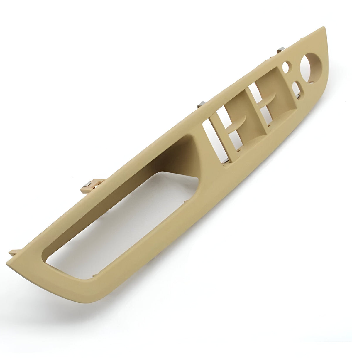 Poignées de portes intérieures de remplacement pour BMW X6 E71 (2008 à 2014), poignée conducteur, coloris beige