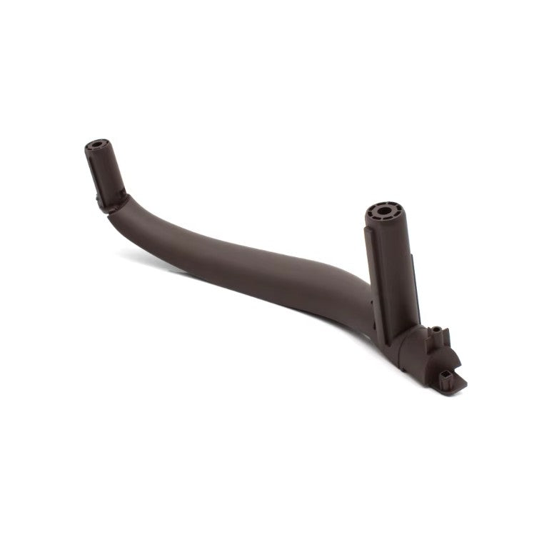 Poignées de portes intérieures de remplacement pour BMW X6 F16 (2014 à 2019), coloris marron moka, côté passager avant