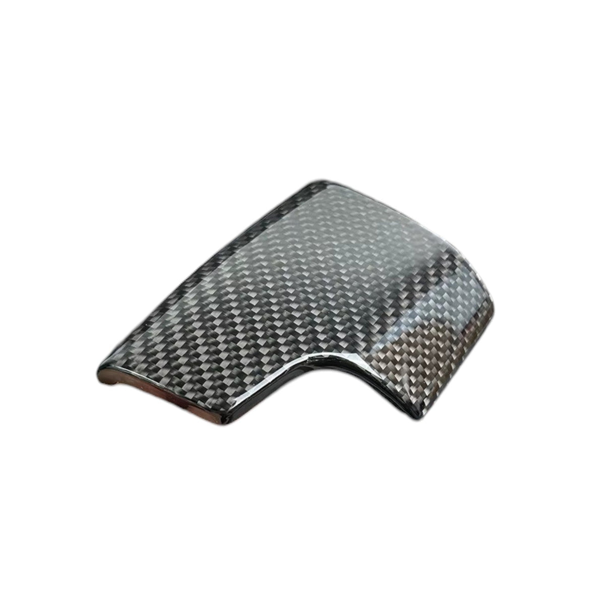 Pommeau de levier de vitesse fibre de carbone pour Audi A6, S6, RS6 C8 (2018 à 2025), vue 4