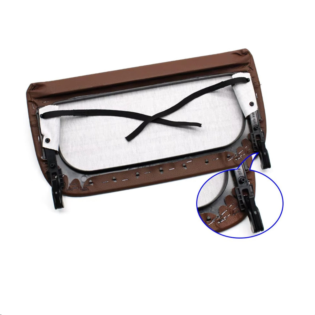 Rangement poche de siège avant pour BMW Série 5 M5 F10 F11 F07 (2010 à 2017), vue 8