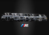 Affiche voiture générations BMW M3 Motorsport, poster voiture en toile, visuel 1
