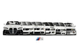 Affiche voiture générations BMW M3 Motorsport, poster voiture en toile, vue 13