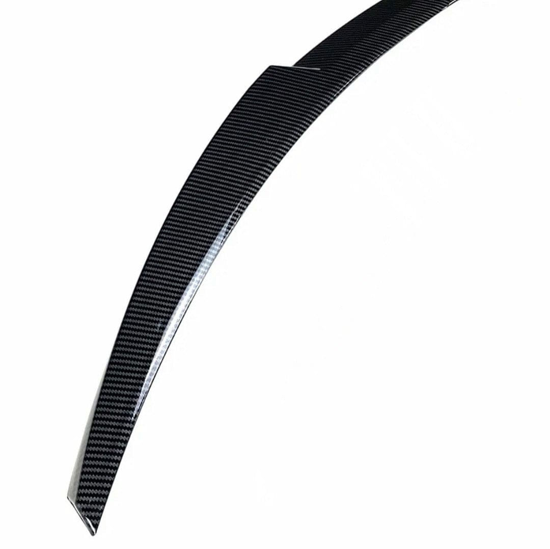 Aileron becquet type M Performance noir brillant pour BMW Série 1 Coupé E82 (2007 à 2013), look carbone
