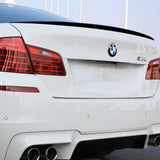 Aileron Spoiler de coffre type M Performance noir brillant pour BMW Série 5 F10 (2010 à 2018), vue 2