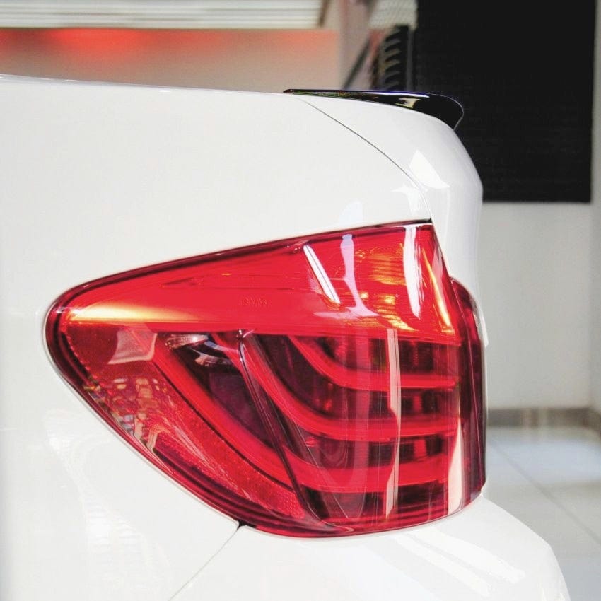 Aileron Spoiler de coffre type M Performance noir brillant pour BMW Série 5 F10 (2010 à 2018), vue 3