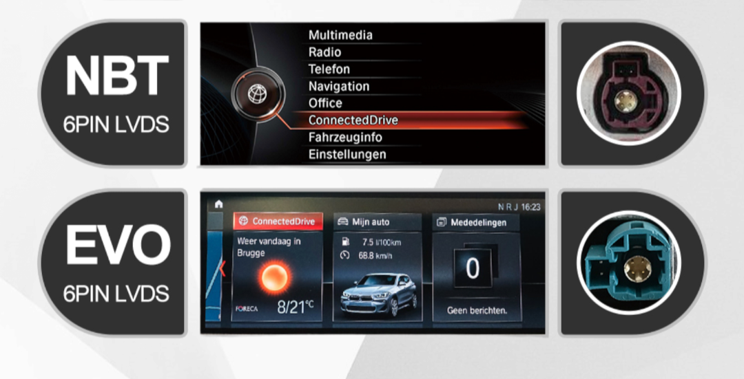 Android Auto et Apple CarPlay pour BMW Série 4 F32 NBT (2012 à 2020), vue 8