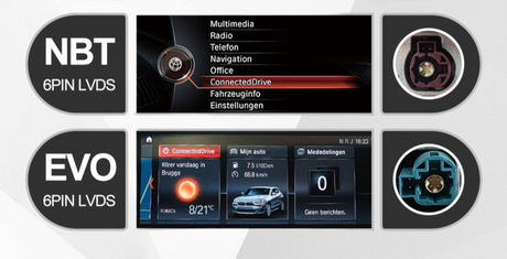 Android Auto et Apple CarPlay pour BMW Série 4 F32 NBT (2012 à 2020), vue 8