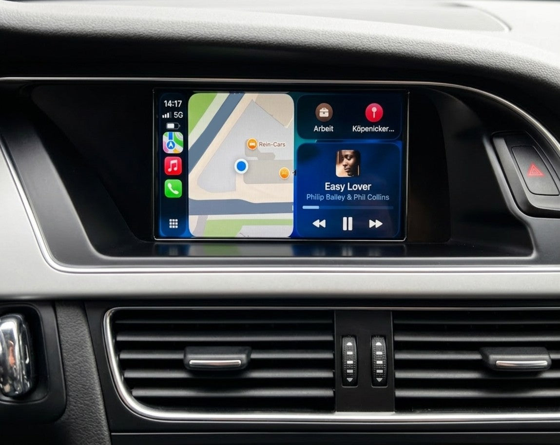 Apple CarPlay & Android Auto pour Audi A5, S5, RS5 B8 (2007 à 2012)