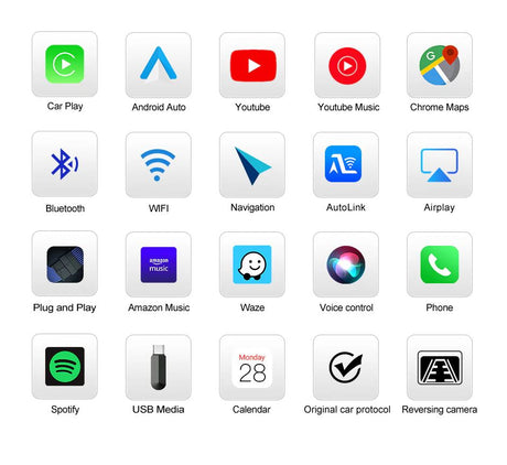 Apple CarPlay & Android Auto pour Audi Q5 II, SQ5 (2017 à 2024), vue 4
