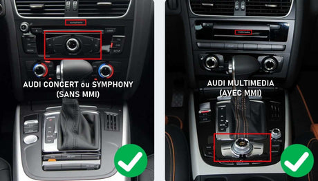 Apple CarPlay & Android Auto pour Audi Q5, SQ5 I (2009 à 2015), vue 6