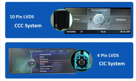 Autoradio connecté Android Auto et Apple CarPlay pour BMW Série 1 E81 E87 CCC CIC (2003 à 2010), vue 7