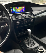 Autoradio connecté Android Auto et Apple CarPlay pour BMW Série 5 E60 E61 CCC CIC (2004 à 2012), vue 2