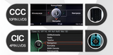 Autoradio connecté Android Auto et Apple CarPlay pour BMW Série 6 E63 E64 CCC CIC (2003 à 2010), vue 3