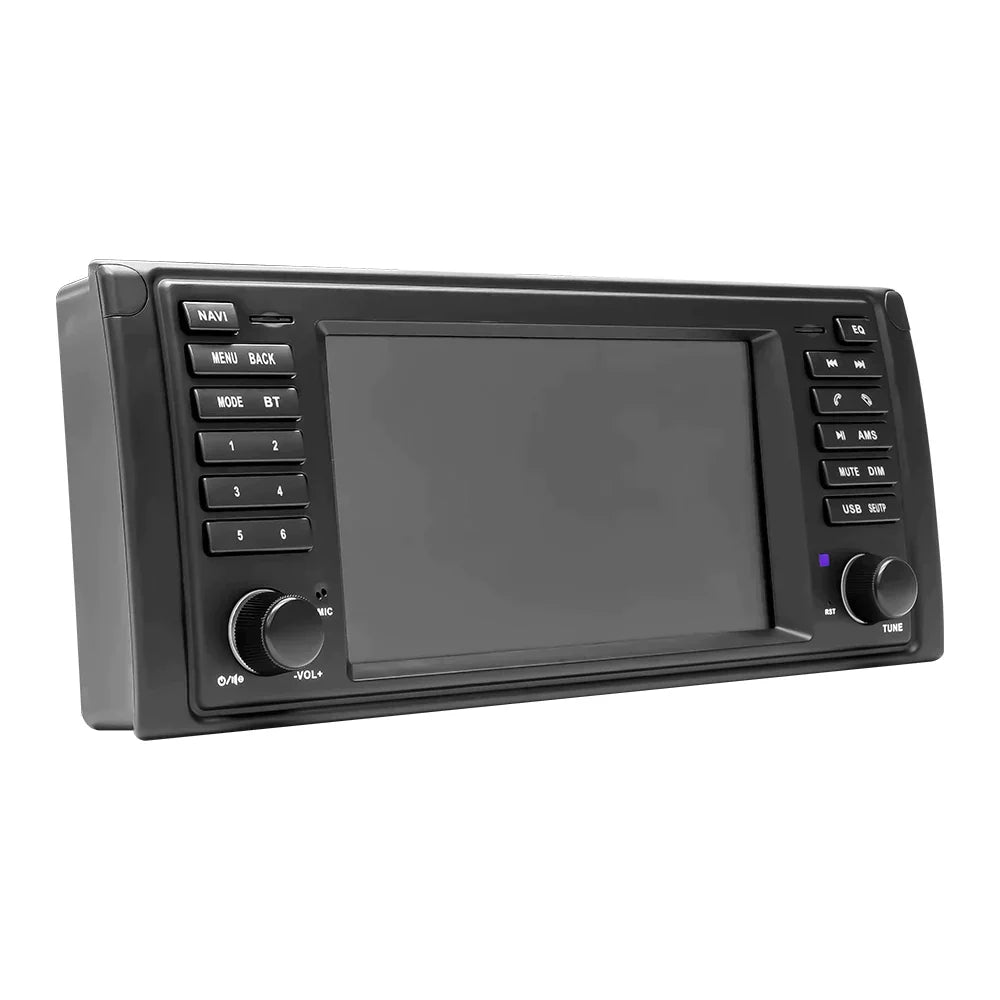 Autoradio connecté Android Auto et Apple CarPlay pour BMW Série 7 E38 (1994 à 2001), vue 3