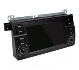 Autoradio connecté Apple CarPlay Android Auto pour BMW Série 3 M3 E46 (1998 à 2005), vue 2