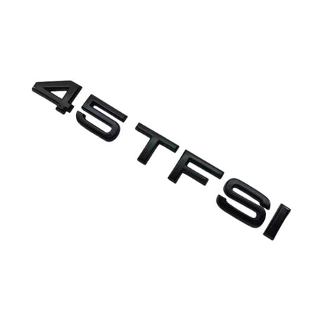 Badge de coffre 45 TFSI noir pour Audi