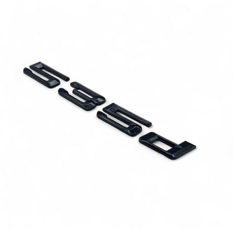 Badges de coffre noirs pour BMW Série 5 (E39, E60, F10), vue 8