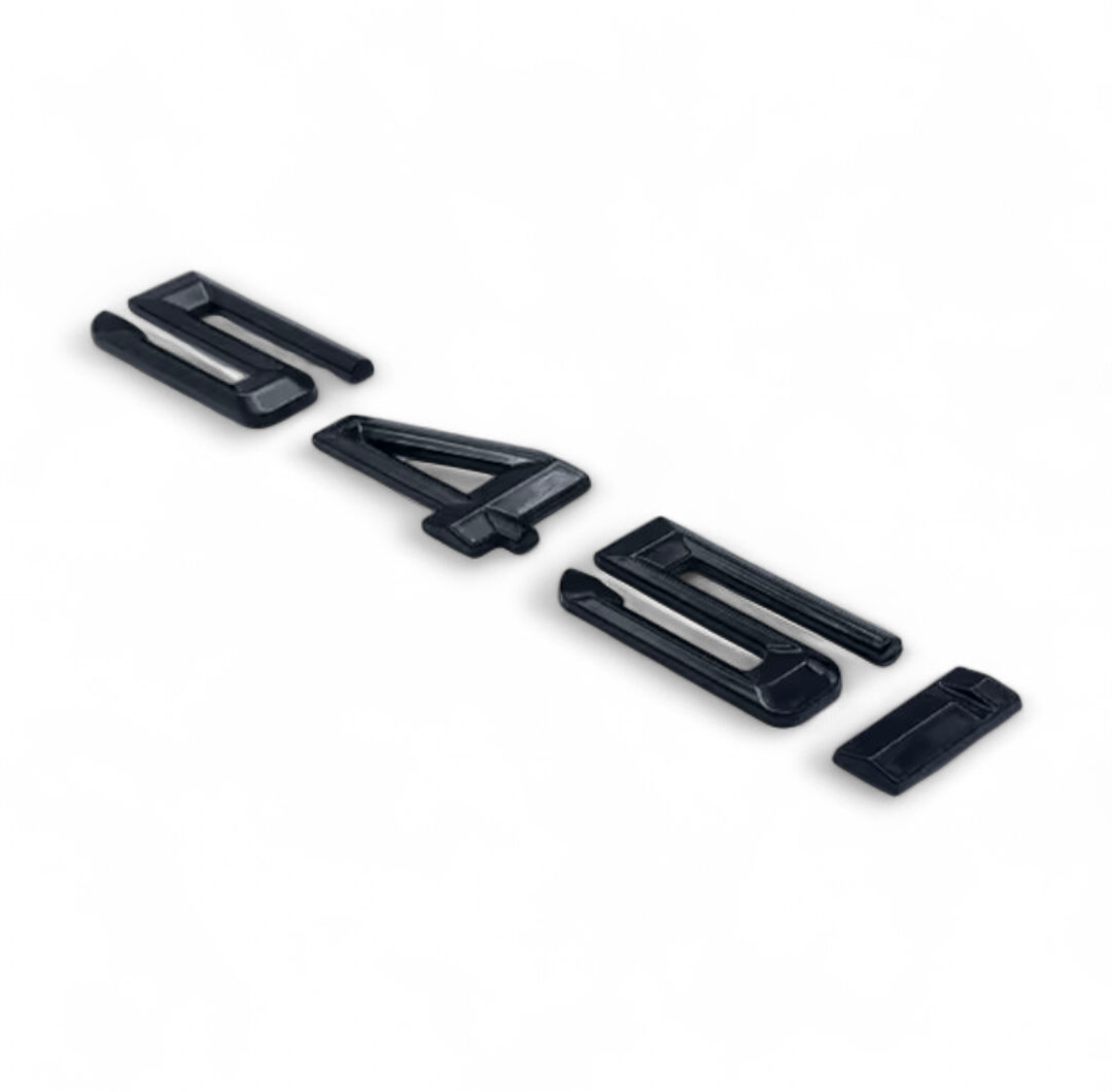 Badges de coffre noirs pour BMW Série 5 (E39, E60, F10), vue 25