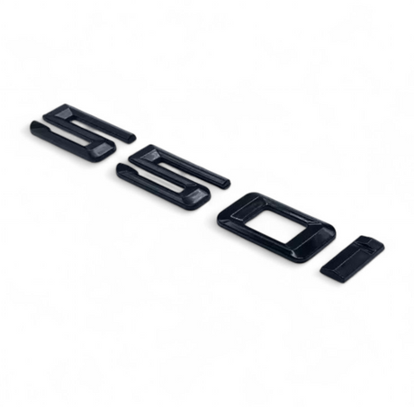 Badges de coffre noirs pour BMW Série 5 (E39, E60, F10), vue 27