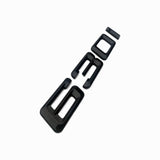 Badges logos de coffre lettrage noir pour BMW Série 6 (E63, E64, F06, F12, F13, G32), vue 14