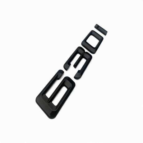 Badges logos de coffre lettrage noir pour BMW Série 6 (E63, E64, F06, F12, F13, G32), vue 14