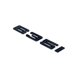 Badges logos de coffre lettrage noir pour BMW Série 6 (E63, E64, F06, F12, F13, G32), 635i