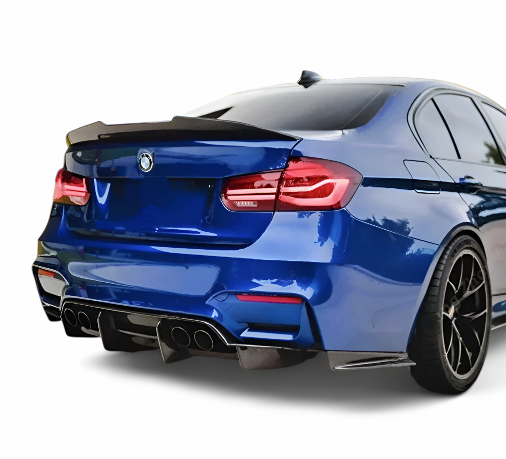Becquet de coffre look M Performance pour BMW Série 3 F30 & M3 F80 (2012 à 2019), vue 2