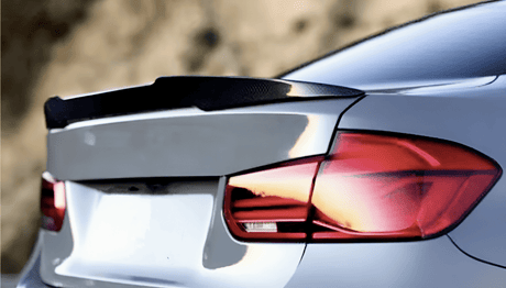 Becquet de coffre look M Performance pour BMW Série 3 F30 & M3 F80 (2012 à 2019), finition noir brillant, type M4