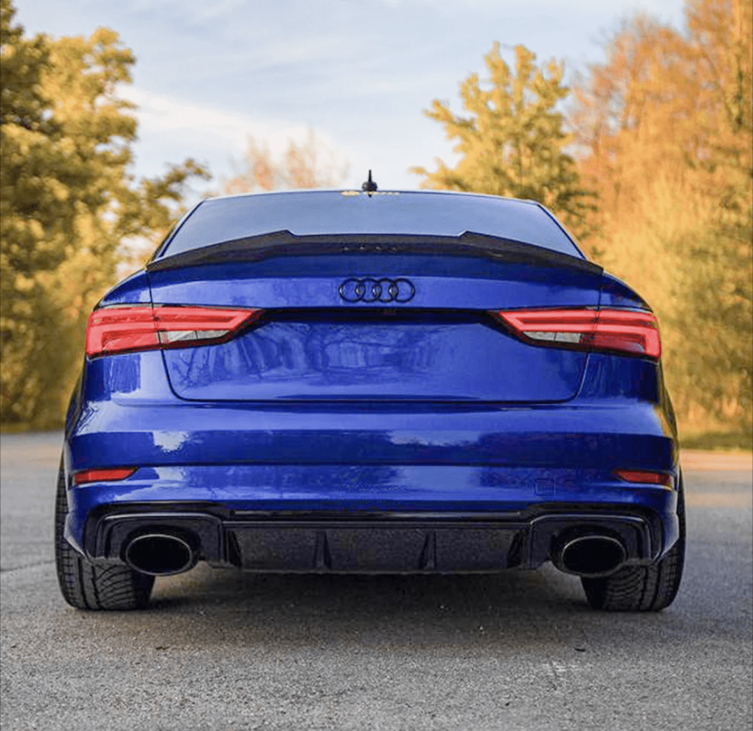 Becquet de coffre look S3, RS3 pour Audi A3 8V Berline (2012 à 2020), vue 3