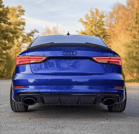 Becquet de coffre look S3, RS3 pour Audi A3 8V Berline (2012 à 2020), vue 3